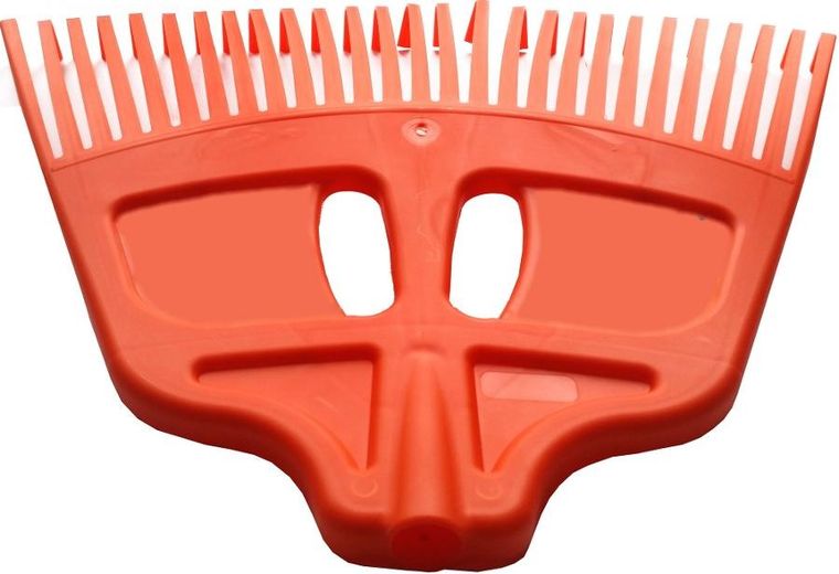 Saska Garden, Retro, grabie ogrodowe do liści, pomarańczowe, XL