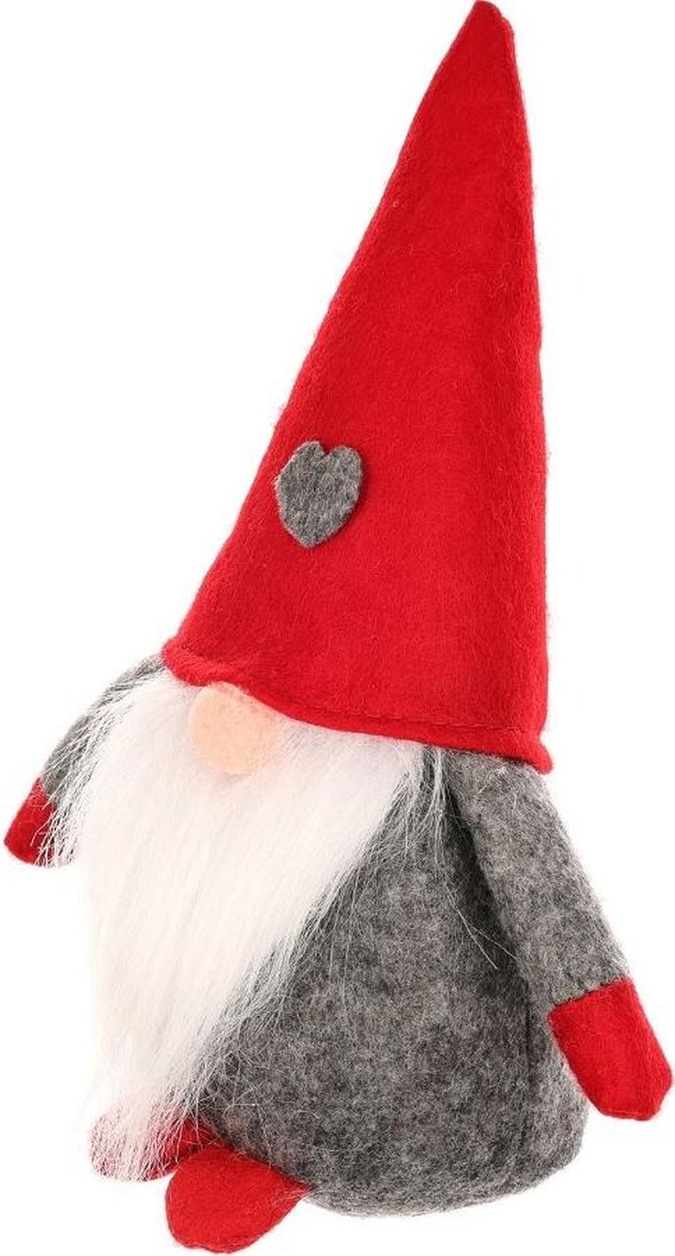 Saska Garden, skrzat dekoracyjny z serduszkiem, 20 cm