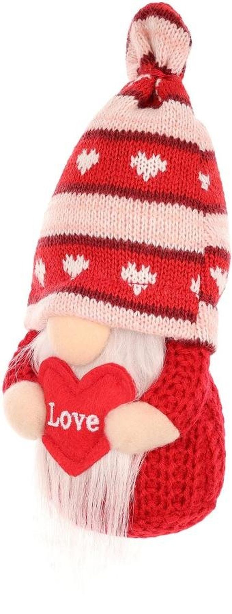 Saska Garden, skrzat z sercem, dekoracja walentynkowa, love, 19 cm