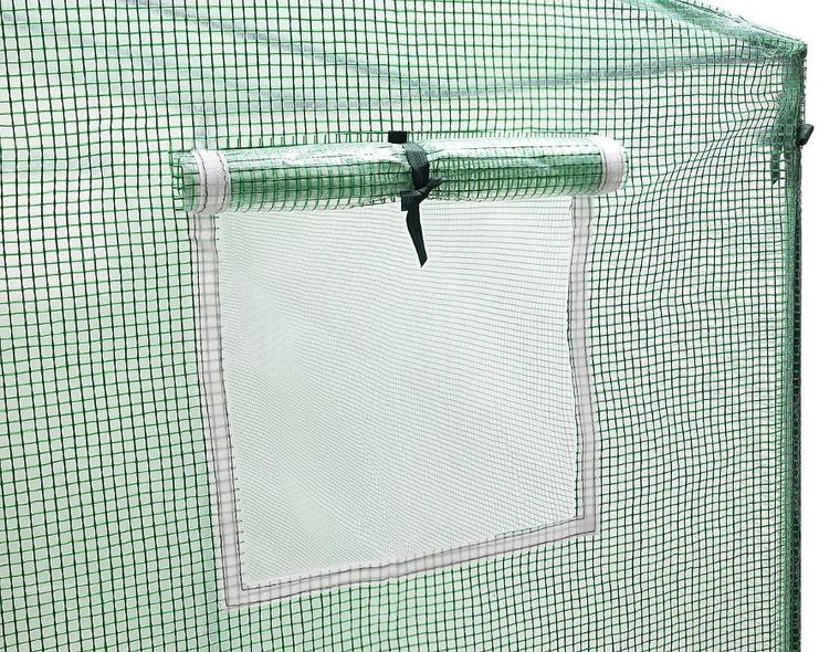 Saska Garden, szklarnia do pomidorów i ogórków, zielona, 200-77-168-150 cm