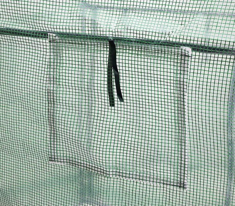 Saska Garden, tunel ogrodowy, dwa wejścia, 200-100-180 cm