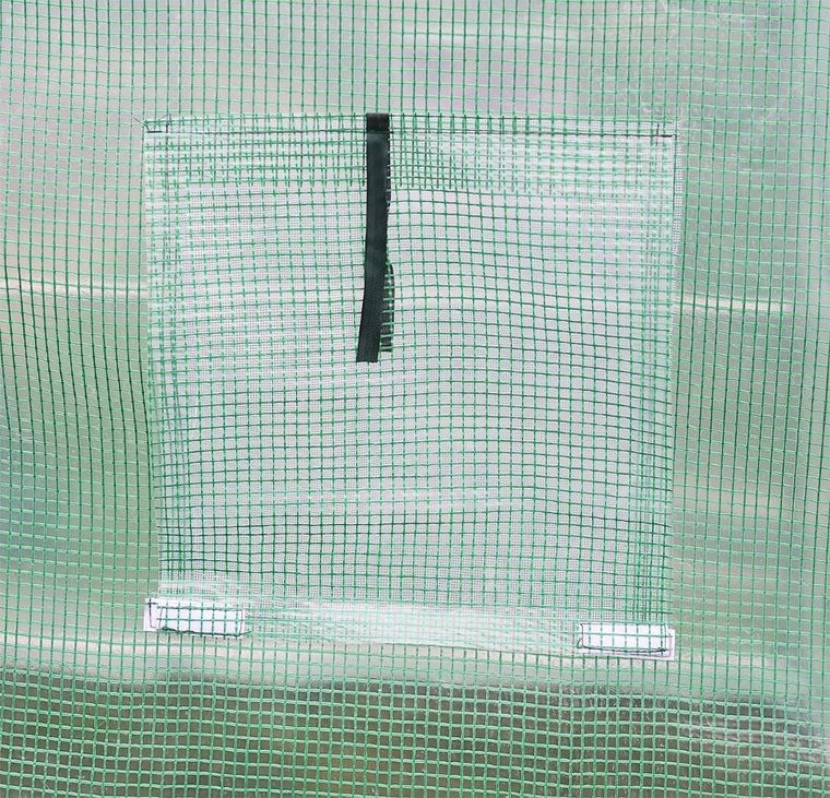 Saska Garden, tunel ogrodowy, szklarnia, zielona, 200-350-200 cm