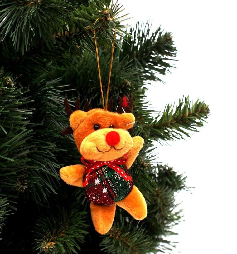 Saska Garden, zawieszka bombka świąteczna, renifer, 22 cm