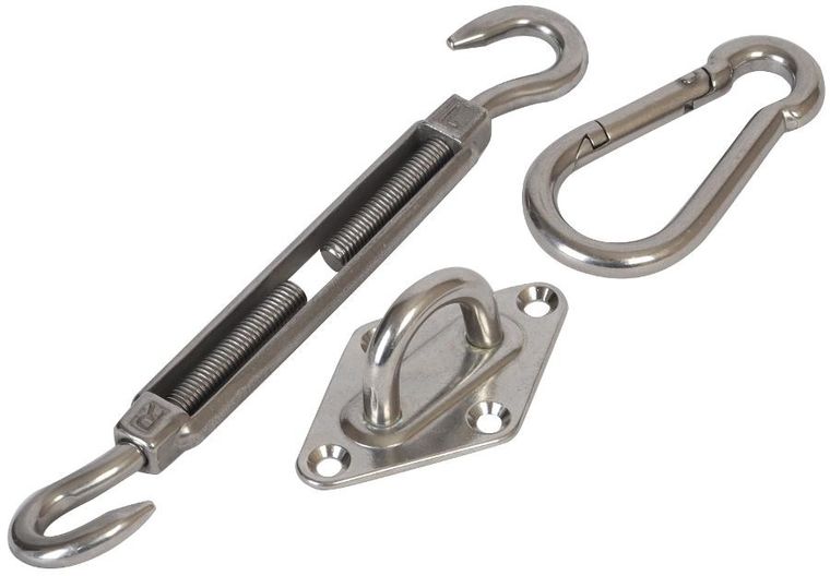 Saska Garden, zestaw montażowy do żagli przeciwsłonecznych