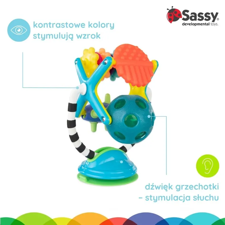 Sassy, Twirl Sensation, zabawka sensoryczna