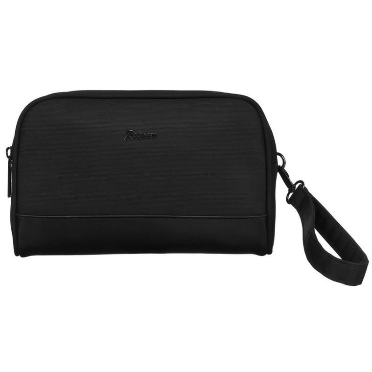 Saszetka do ręki, czarna, Peterson