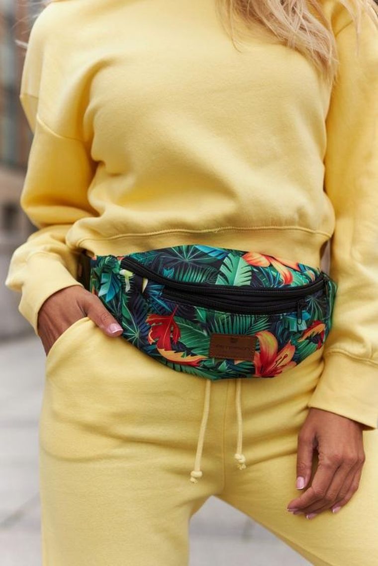 Saszetka na biodro, nerka, mix, Peterson