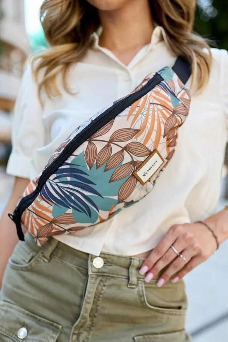 Saszetka na biodro, nerka, mix, Rovicky