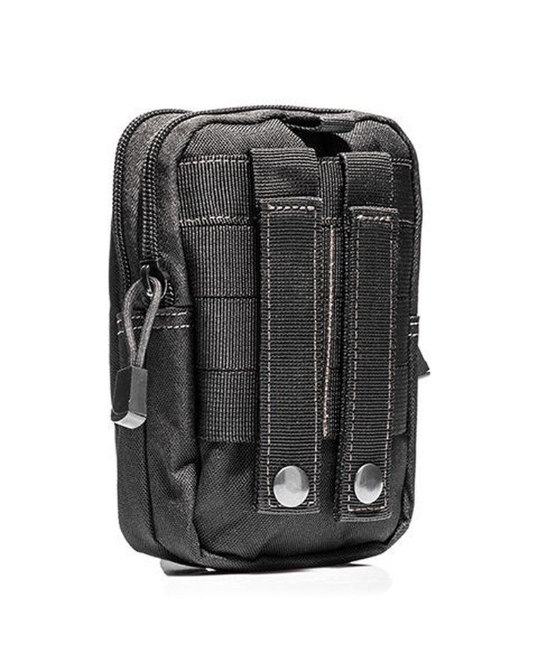 Saszetka nerka survivalowa na pasek, czarna