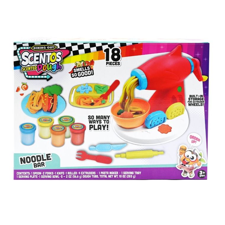 Scentos, Maszynka do makaronu, zestaw z pachnącą ciastoliną