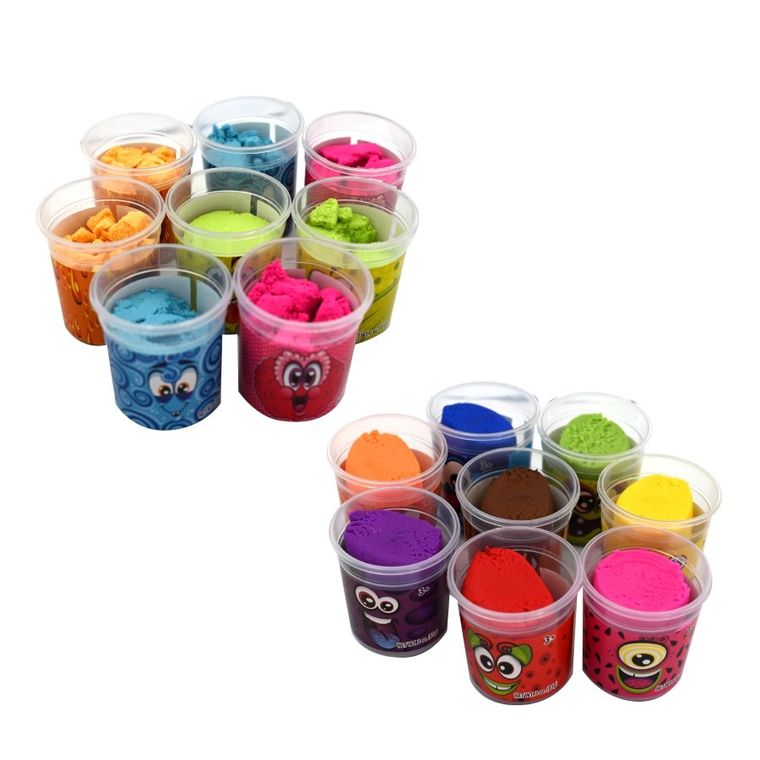 Scentos, pachnące masy plastyczne, 16 szt., zestaw z akcesoriami