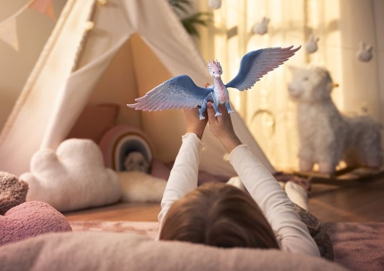 Schleich, Bayala, Kryształowy smok, figurka, 70833