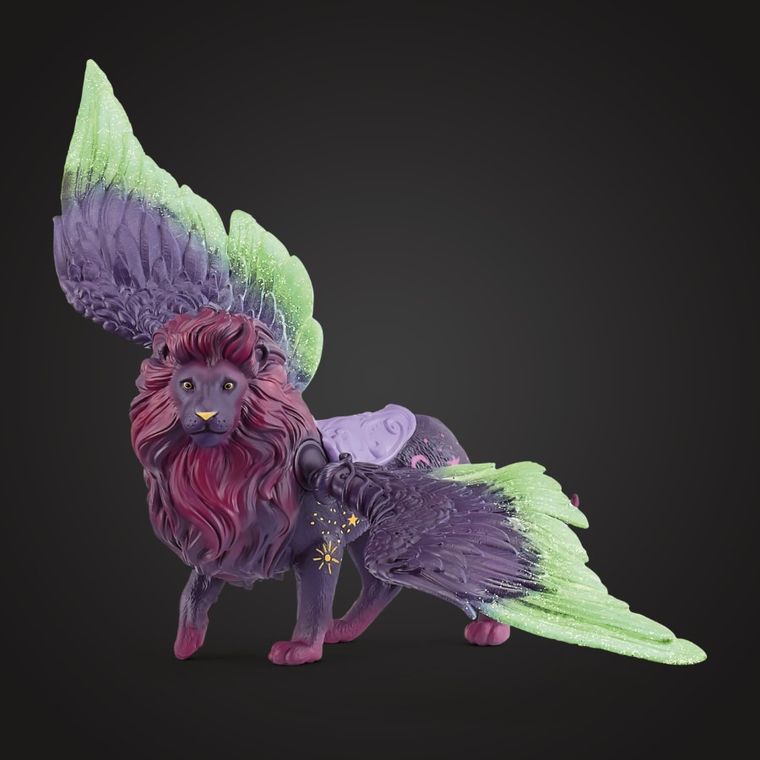 Schleich, Bayala, Księżycowy lew, figurka, 70837