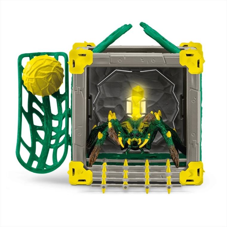 Schleich, Eldrador Creatures, Battle Cave i Tarantula z Dżungli, zestaw, 42678