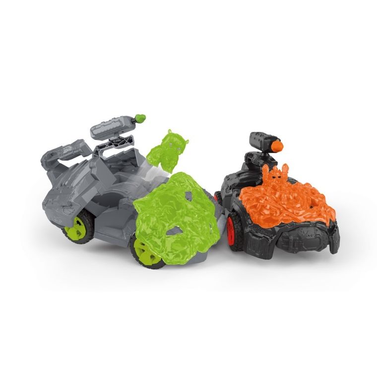 Schleich, Eldrador Creatures, Kamienny Pojazd Pancerny z Ministworkiem, zestaw, 42670