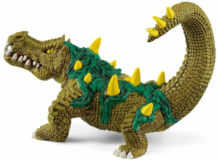 Schleich, Eldrador Creatures, Potwór Bagienny, krokodyl, figurka, 70155