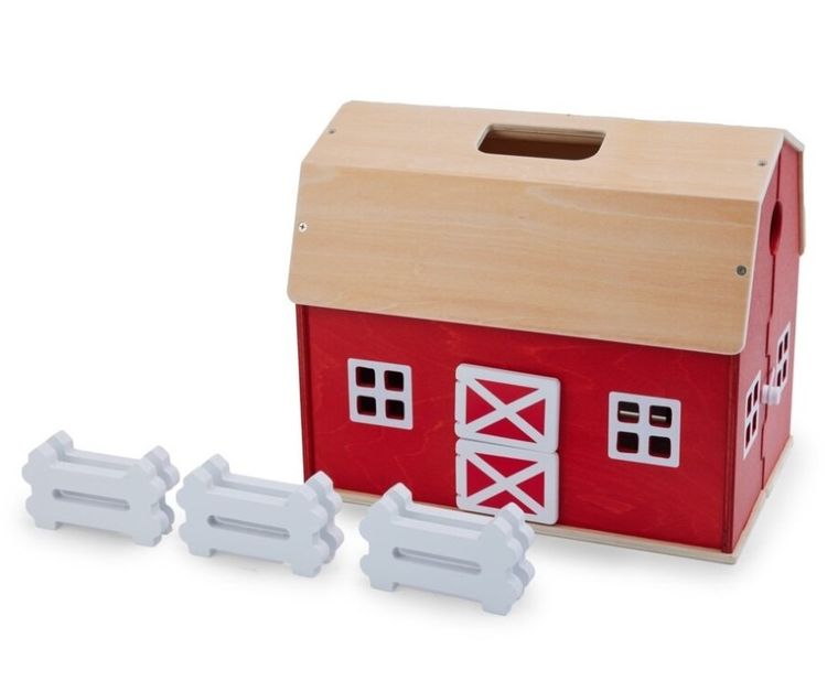 Schleich, Farm World, Drewniany domek, zestaw, 42602