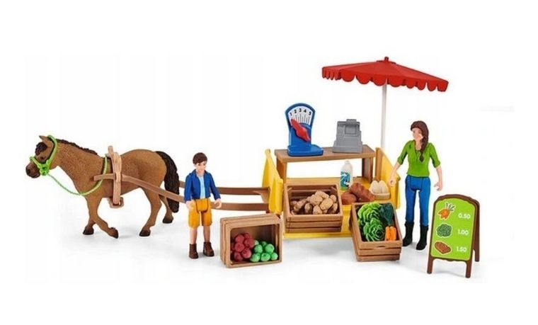 Schleich, Farm World, Mobilna farma, zestaw, 42528