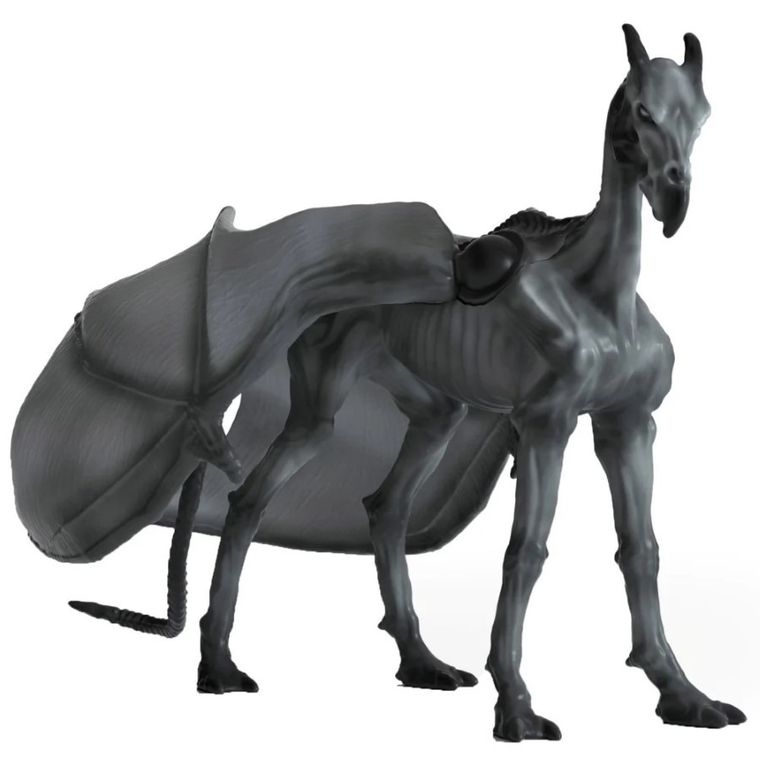 Schleich, Harry Potter, Testral, skrzydlaty koń, figurka, 13996