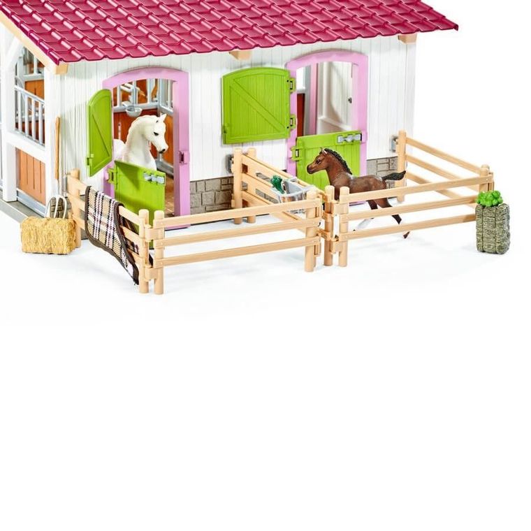Schleich, Horse Club, Centrum jeździeckie, zestaw z akcesoriami, 42344