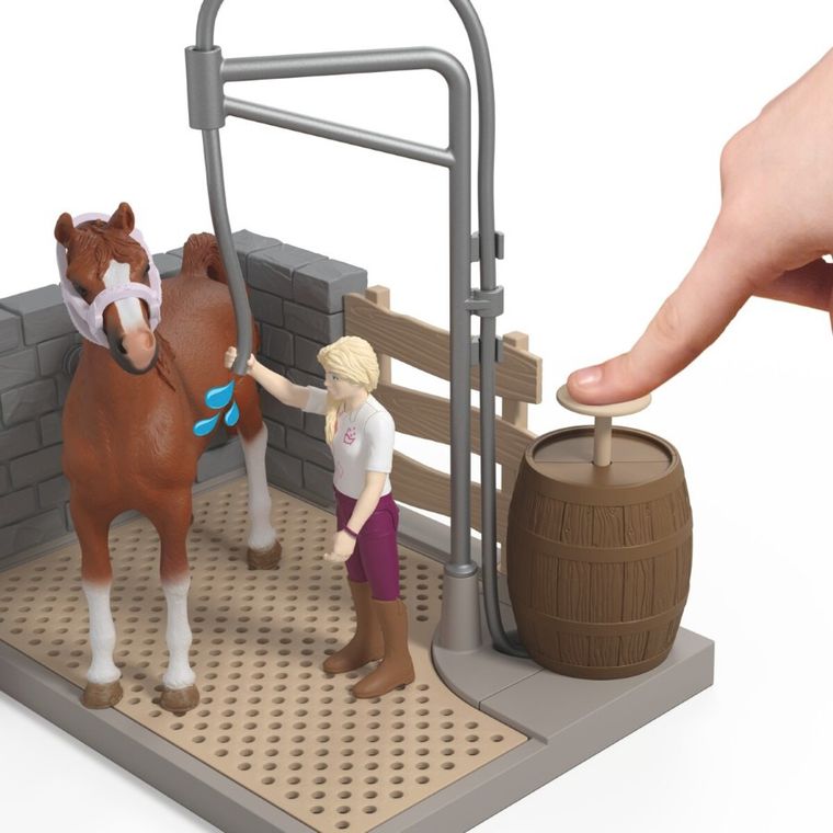 Schleich, Horse Club, Myjnia dla koni Sofii, zestaw, 42792