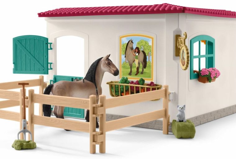 Schleich, Horse Club, Pomieszczenie dla stajennego, zestaw, 42591