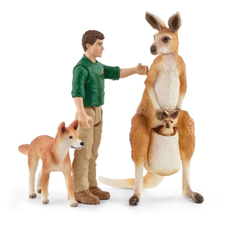 Schleich, Wild Life, Przygody w Australijskiej Głuszy, zestaw, 42550