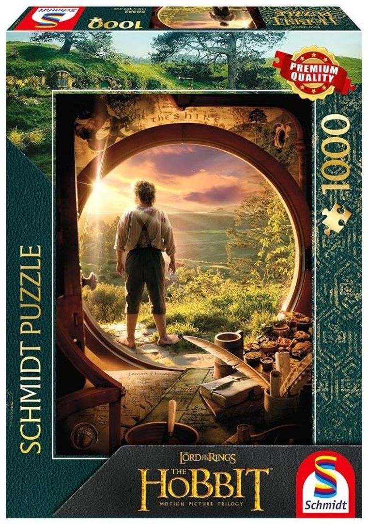 Schmidt, Hobbit: Niezwykła podróż, puzzle, 1000 elementów