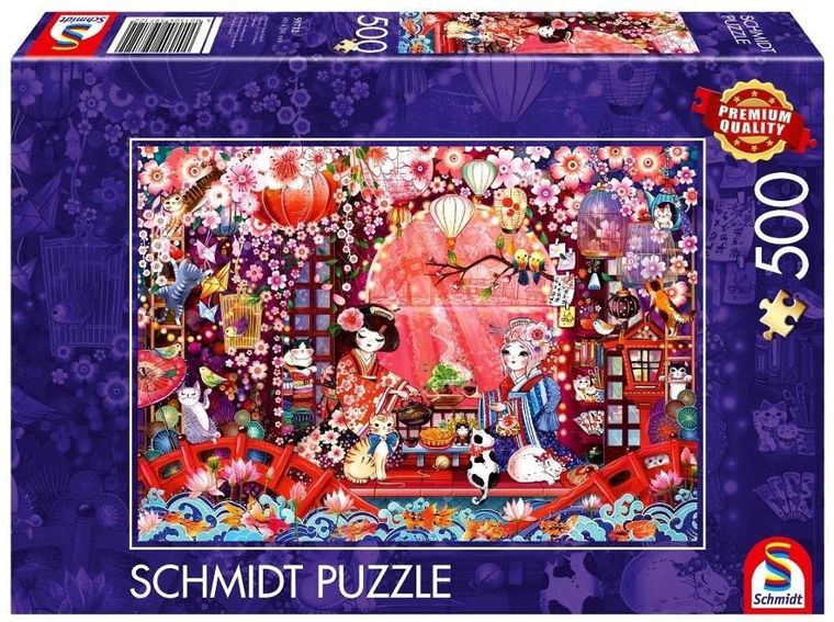 Schmidt, Japońska ceremonia picia herbaty, puzzle, 500 elementów
