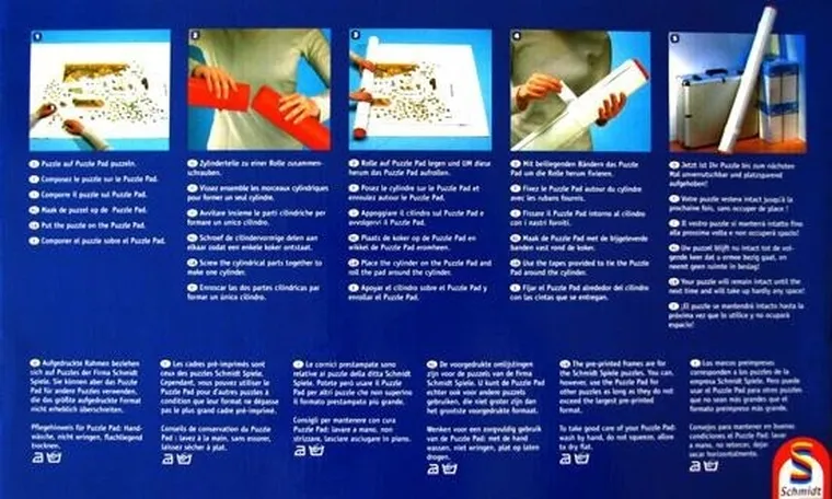 Schmidt, mata do puzzli od 500-3000 elementów, 118-84 cm