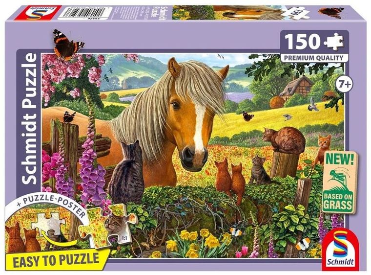 Schmidt, Miłe spotkanie, puzzle, 150 elementów