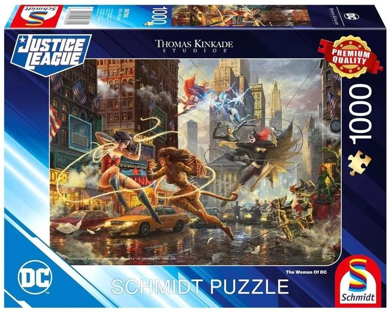 Schmidt, Thomas Kinkade, Kobiety z uniwersum, puzzle, 1000 elementów
