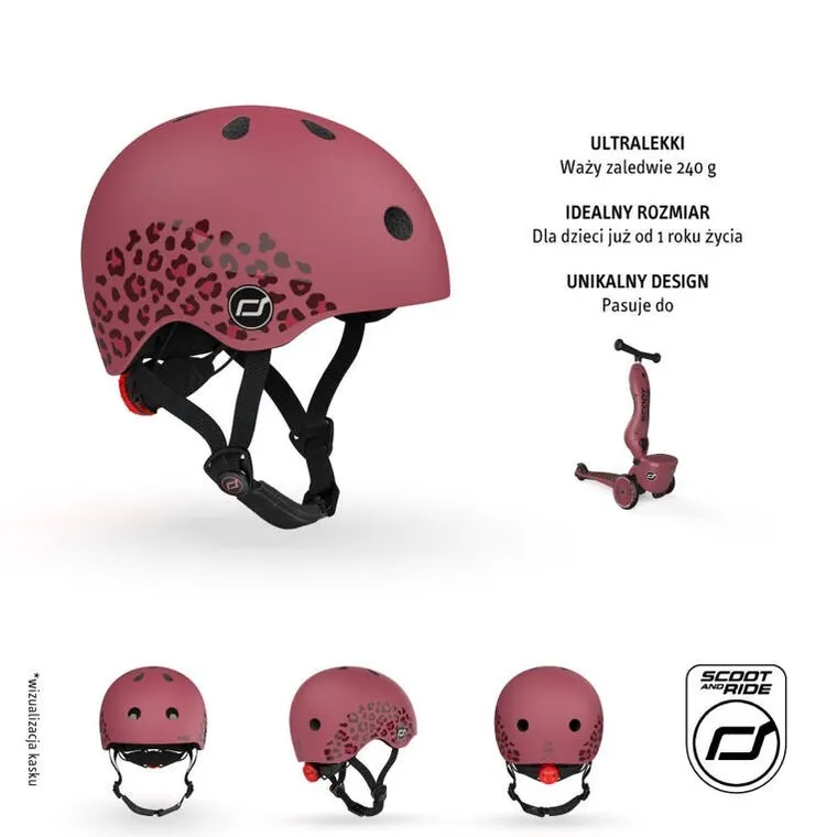 Scoot & Ride, kask, Wildcat, rozmiar XXS-S