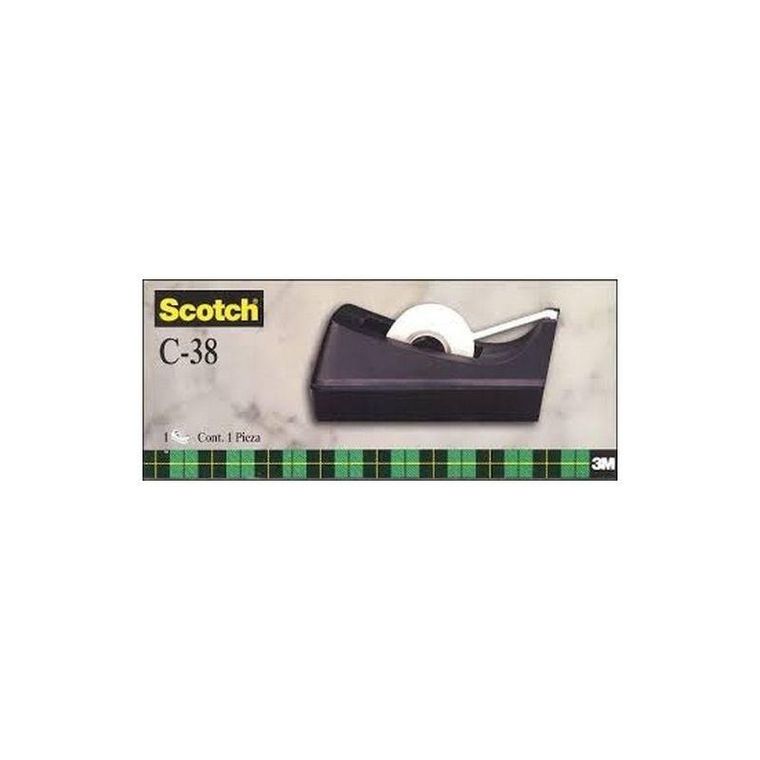Scotch, podajnik do taśmy, C-38, czarny