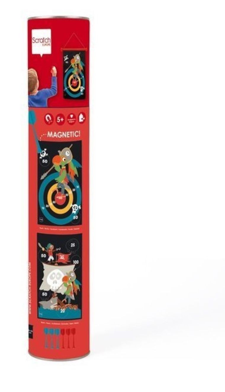Scratch, rzutki magnetyczne, Piraci, rozmiar L