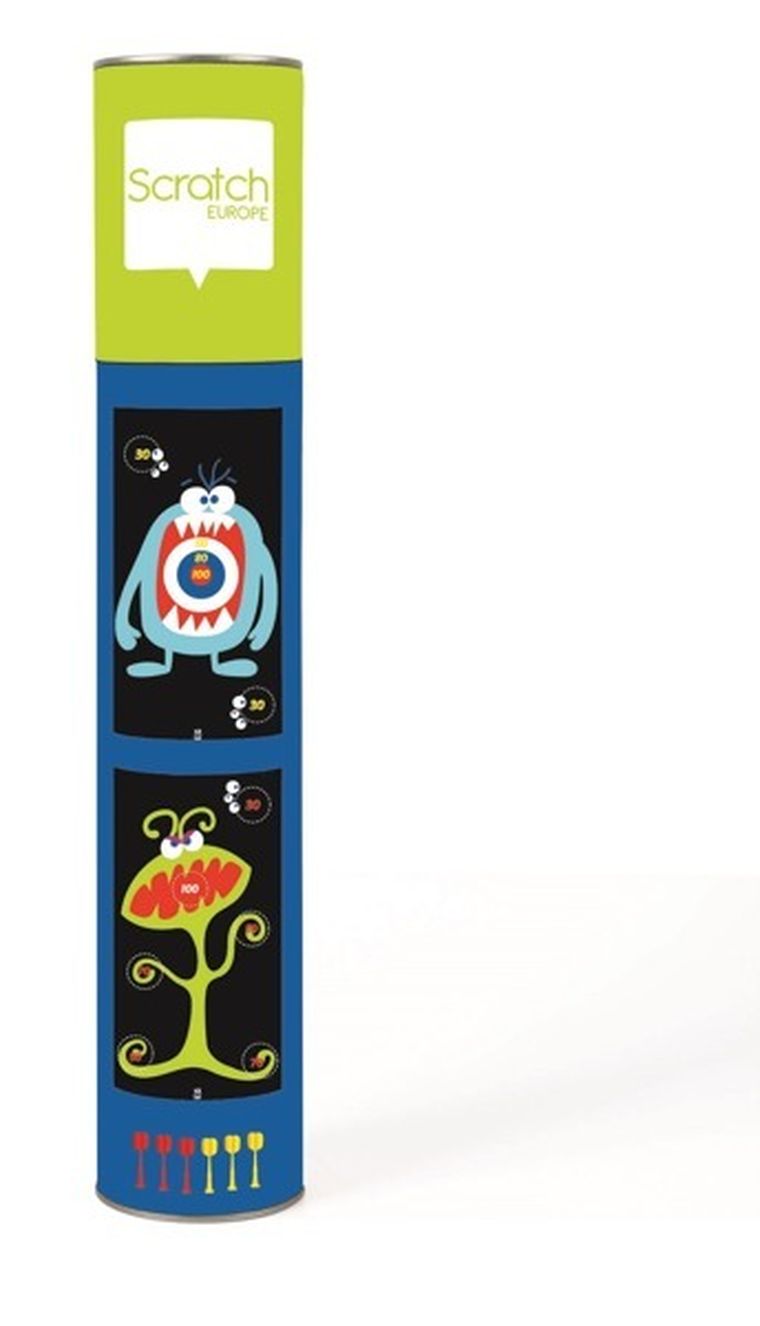 Scratch, rzutki magnetyczne, potwory