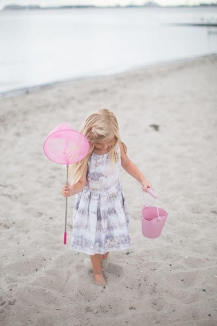 Scrunch, Bucket, składane wiaderko do wody i piasku, pudrowy róż