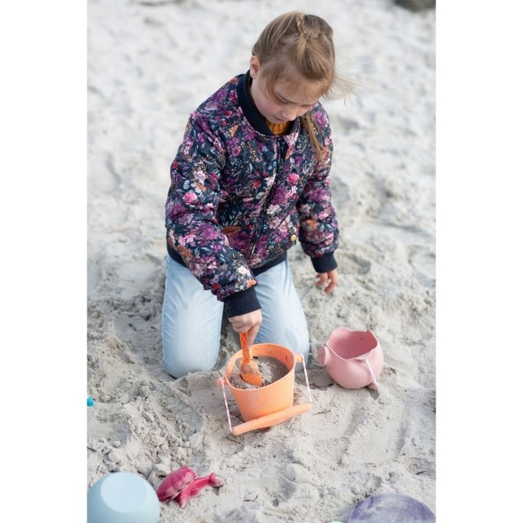 Scrunch, grabki, koralowe