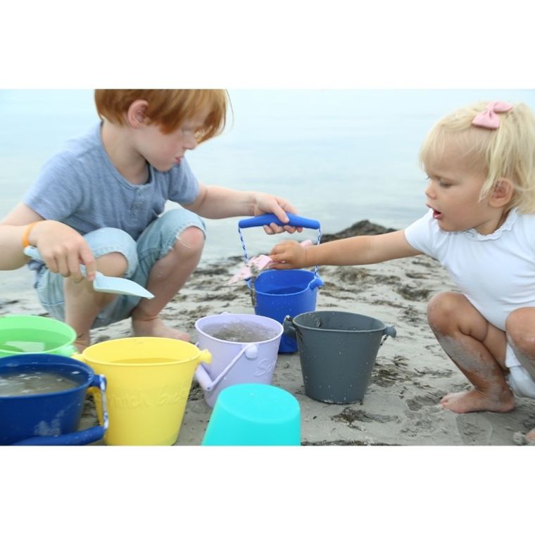 Scrunch, grabki, lila