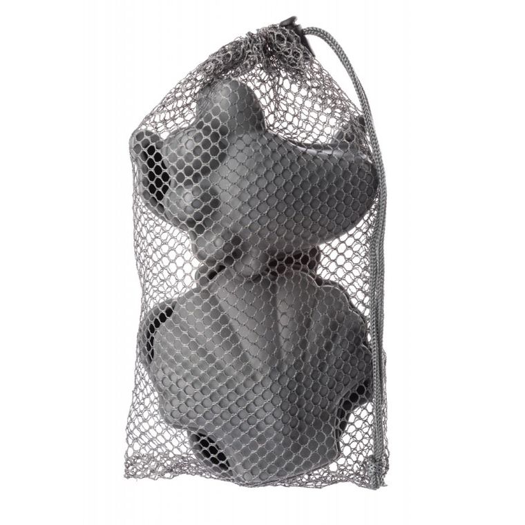 Scrunch, silikonowe foremki do piasku, koralowe, 4 szt.