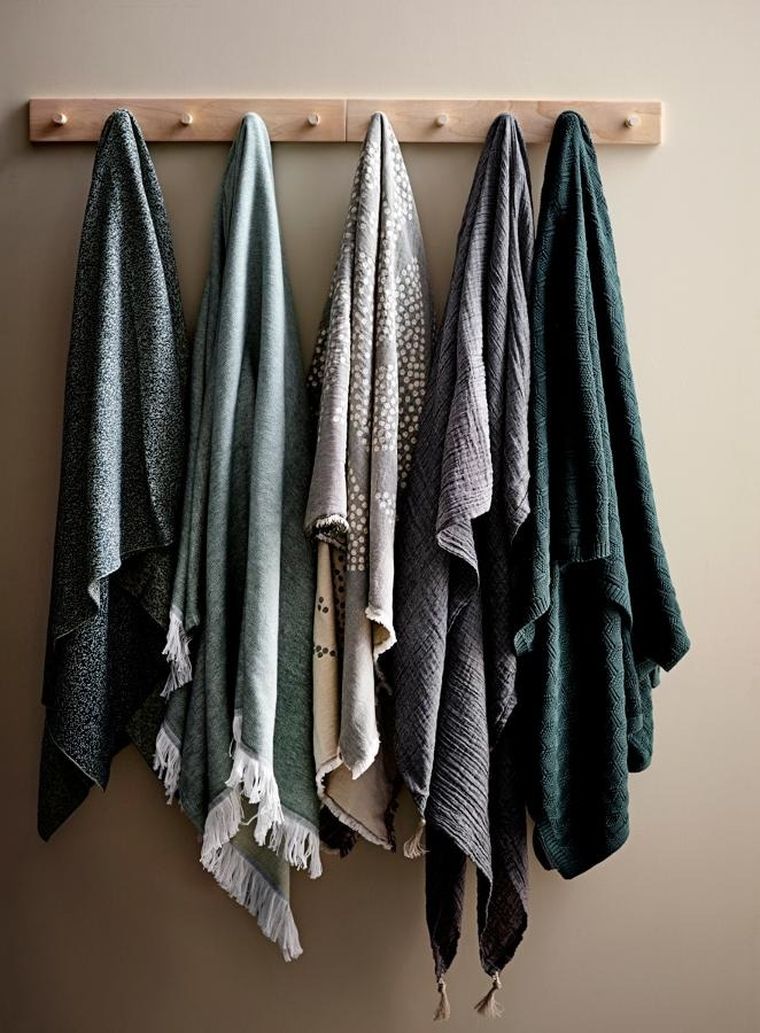 Södahl, pled, 130-170 cm, Mosaic khaki