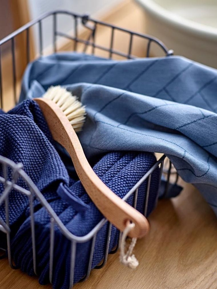 Södahl, ręcznik kuchenny, 40-60 cm, Soft indigo