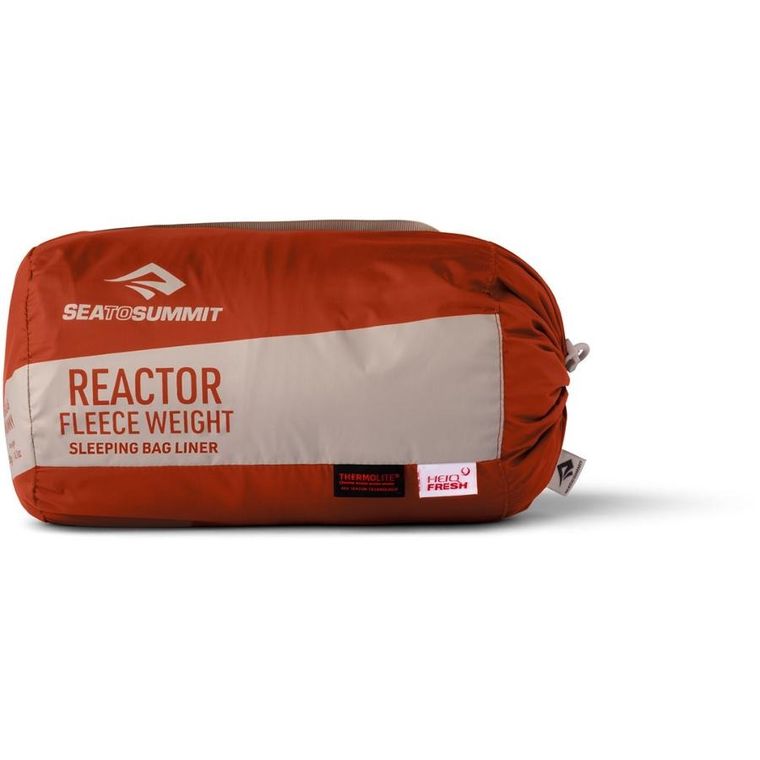 Sea To Summit, wkładka do śpiwora, Reactor Fleeceweight Liner Regular, picante red