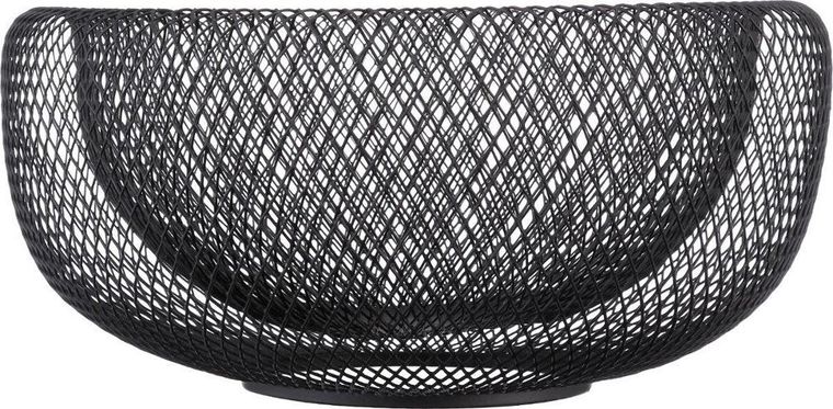 Secret de Gourmet, kosz na owoce, warzywa, czarna siatka metalowa