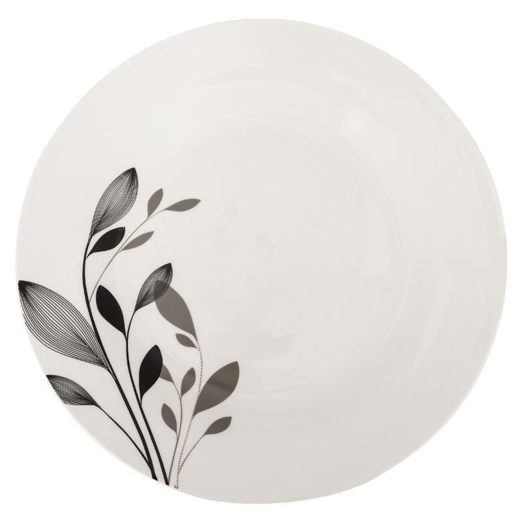 Secret de Gourmet, Lila, zastawa stołowa, porcelanowa, 18 elementów