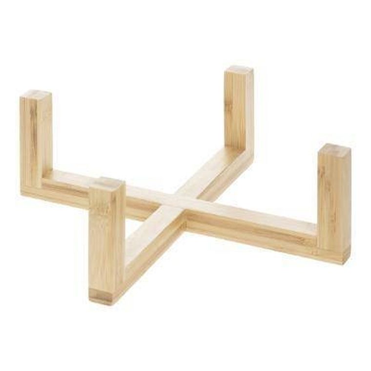 Secret de Gourmet, miska na sałatkę, Ø 24 cm, ceramiczna na bambusowym stojaku