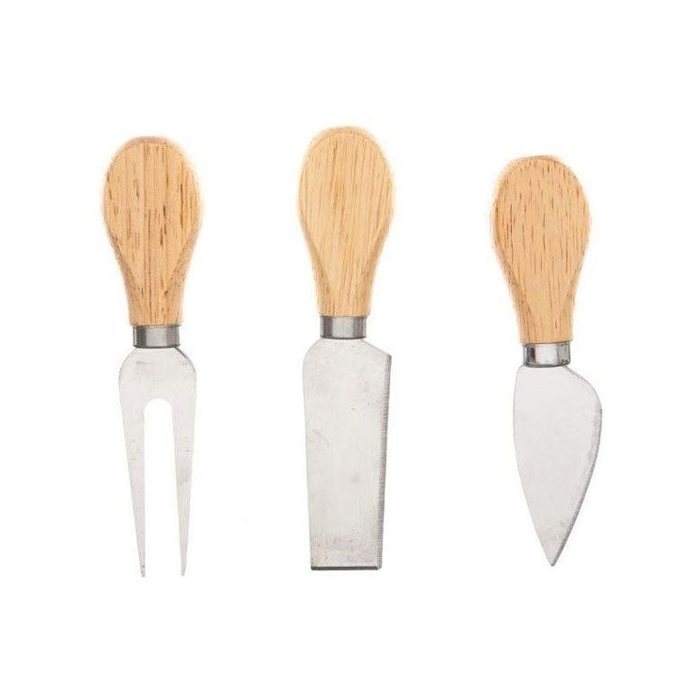 Secret de Gourmet, talerz do serwowania serów z nożykami, 5 elementów, 30-28 cm