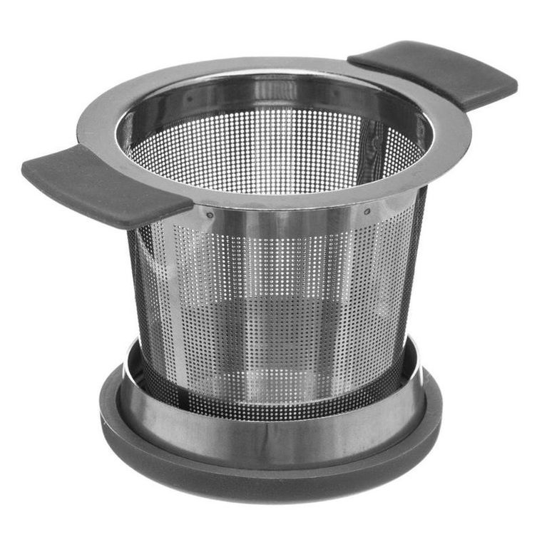 Secret de Gourmet, zaparzacz do sypanej herbaty i ziół z podstawką