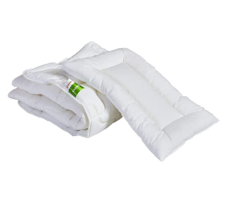 Senna Baby, Bamboo, komplet pościeli, biały, 100-135 cm