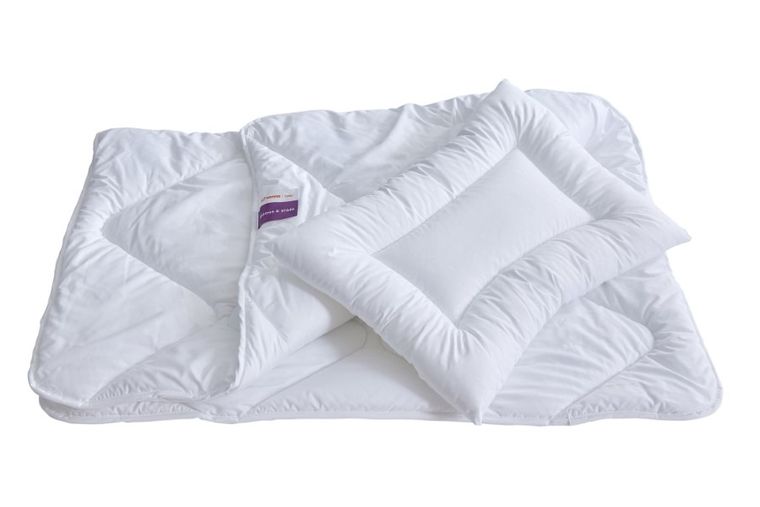 Senna Baby, Moons& Stars, komplet pościeli, biały, 90-120 cm